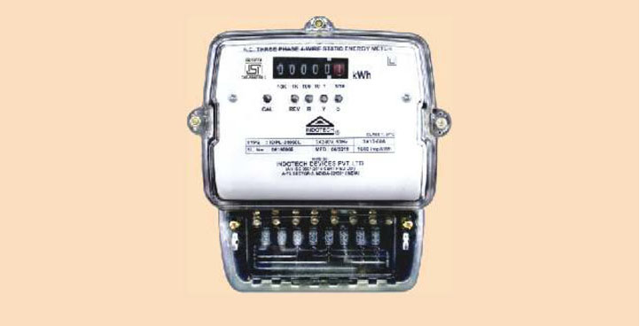 3 phase energy meter, Analog Electric Energy Meter Three Phase