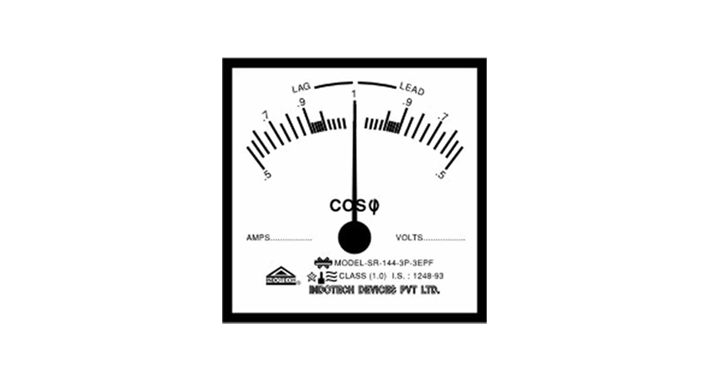 Analog Power Factor meter, Power Factor meter