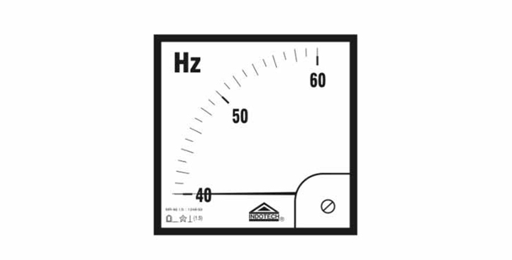 Indotech Analog Frequency Meter, Analog Frequency Meter